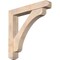 Ekena Millwork Legacy Craftsman Smooth Bracket w/ Offset Brace, Douglas Fir, 7 1/2"W x 46"D x 46"H BKT0806X46X46LEC04SDF - alternate 1
